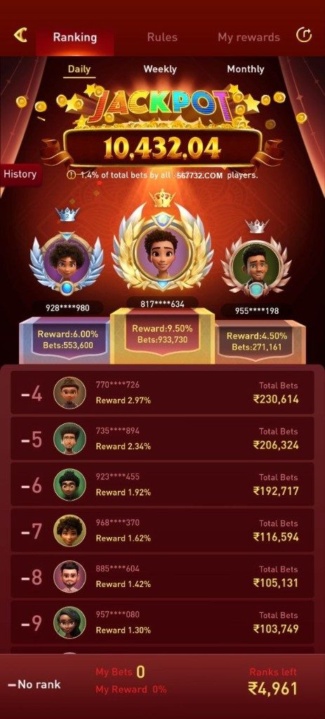 Bu7 Game ranking